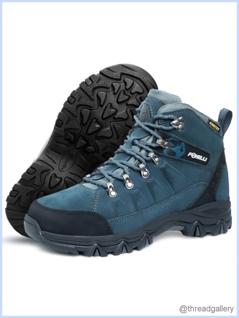 Waterproof Suede Leather Hiking Boots Lightweight Ankle Support